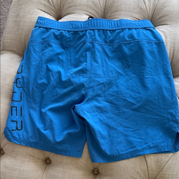 Spyder Men's Vibrant Blue Board Shorts - Picture 4 of 6